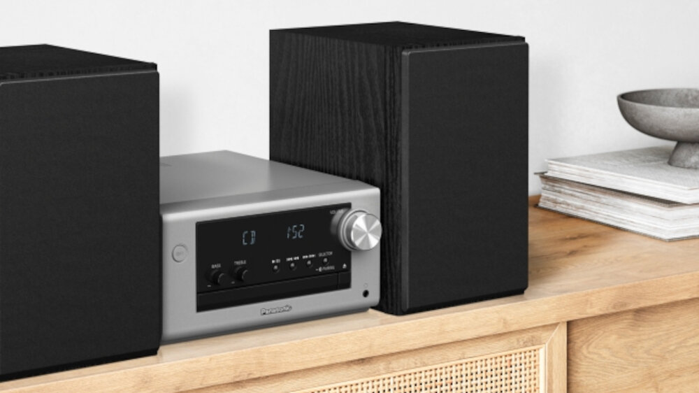 Wieża PANASONIC SC-PM700EG-S - design