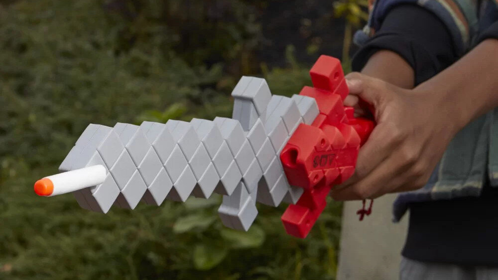 Wyrzutnia Nerf Minecraft Heartstealer  - wykonanie