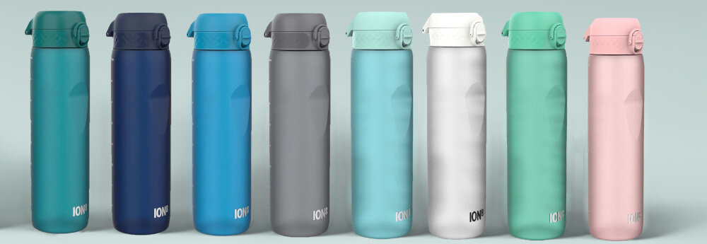 Butelka plastikowa ION8 I8RF1000BLU Niebieski banner