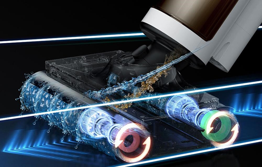 Odkurzacz DEERMA DEM-VX910W automatycznie sie czysci