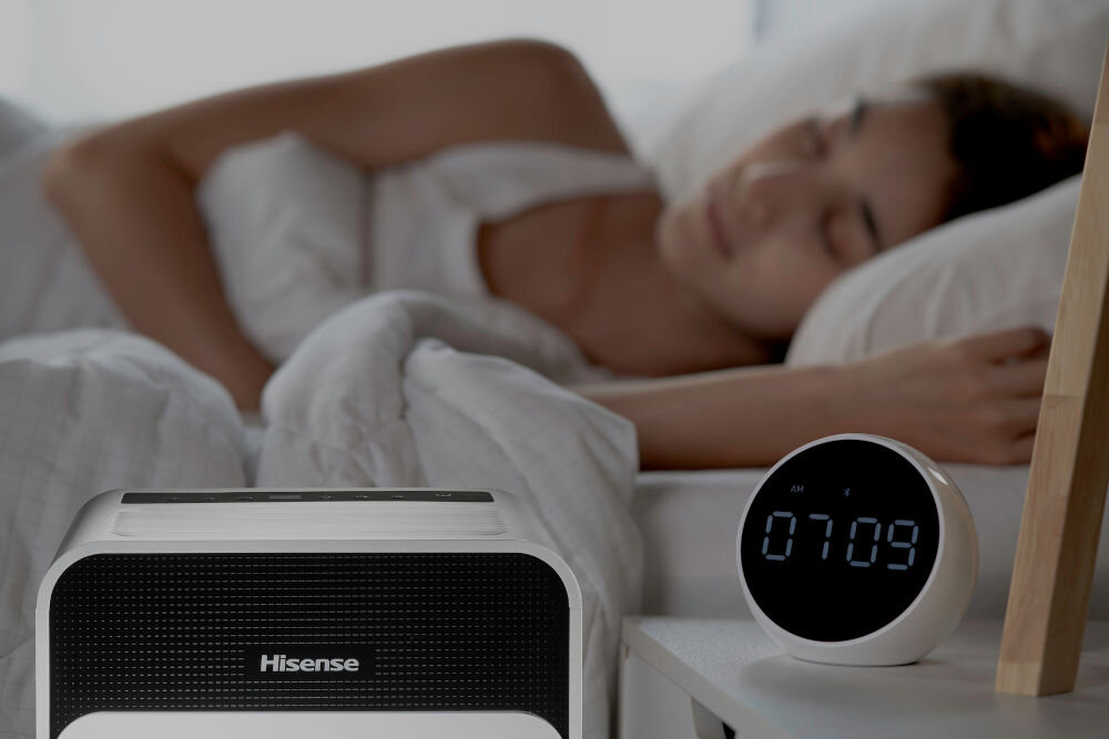 Osuszacz HISENSE D12CW technologia Ultra Silent wyjatkowo cicha praca 36 dB hałasu do uzytku w nocy różne tryby prędkości wentylatora dostosowanie pracy wygoda w kazdych warunkach