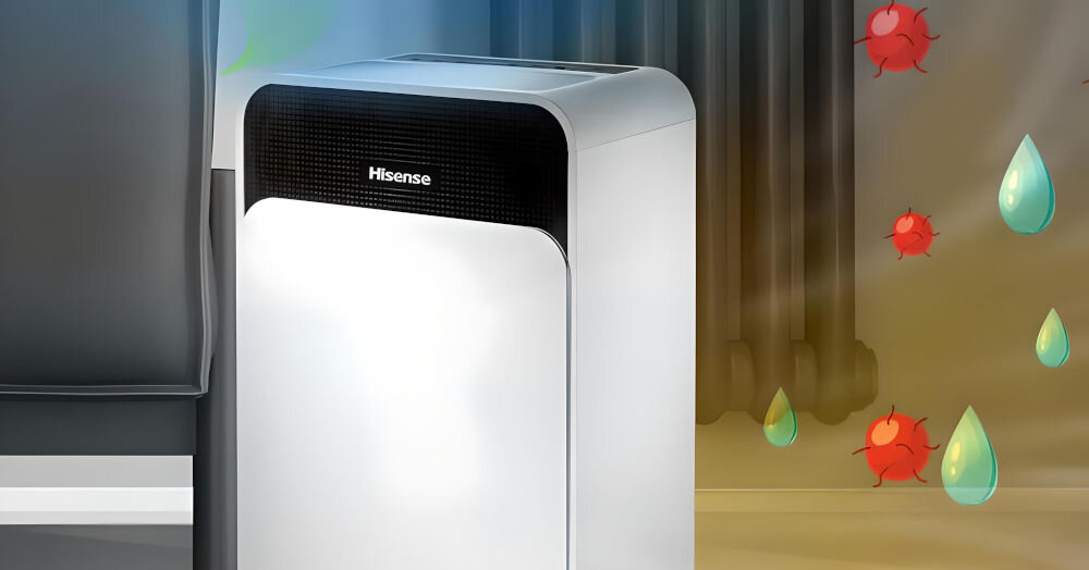 Osuszacz HISENSE D12CW funkcja zegara 24-godzinnego precyzyjne zaplanowanie czasu pracy ustawienie godziny włączenie i wyłączenia wygoda oszczędność energii