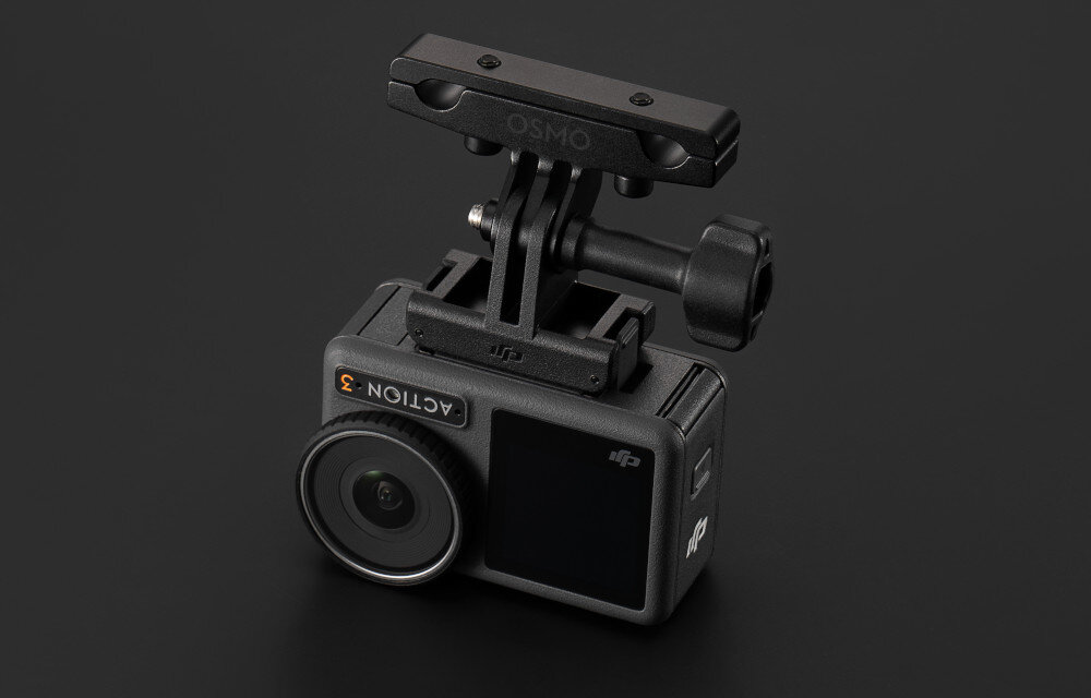 Mocowanie DJI Osmo Action do siodełka rowerowego montaż materiał wykonanie kompatybilność