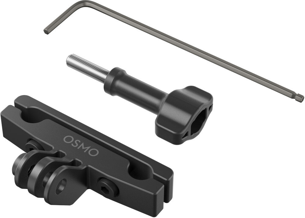 Mocowanie DJI Osmo Action do siodełka rowerowego opakowanie zawartość zestaw