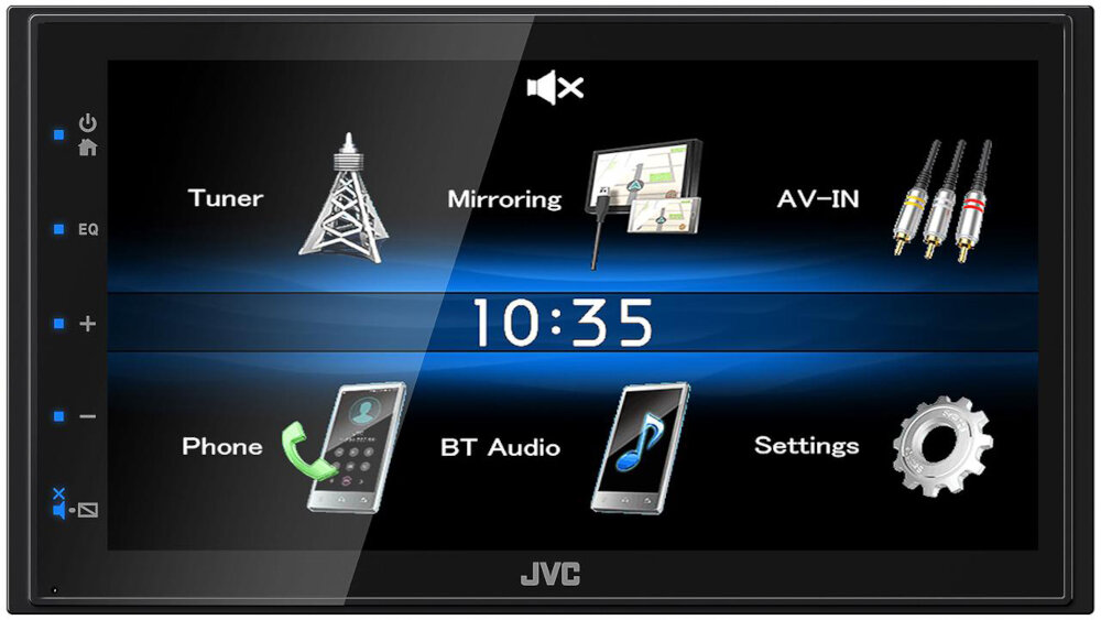 Radio samochodowe JVC KW-M25BT - multimedialne centrum auta