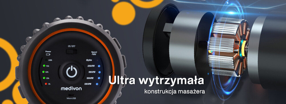 Roller MEDIVON Recoroll Max lampka kontrolna led