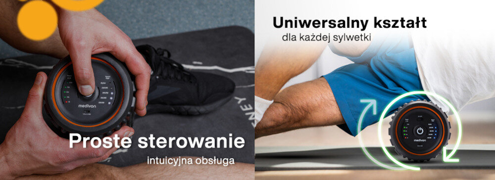 Roller MEDIVON Recoroll Max raczka zdejmowana