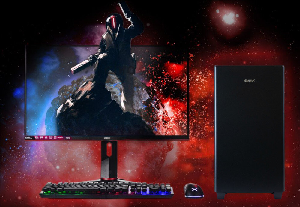 Komputer ADAX DRACO EXTREME C12400F cechy zalety opis przeznaczenie