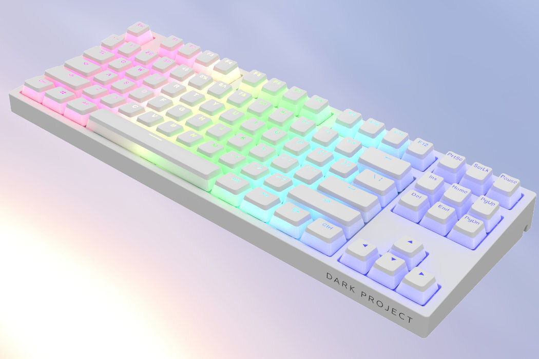 Klawiatura DARK PROJECT KD87A gaming rozgrywka rozrywka klawisze wyposażenie mechaniczna unikalna