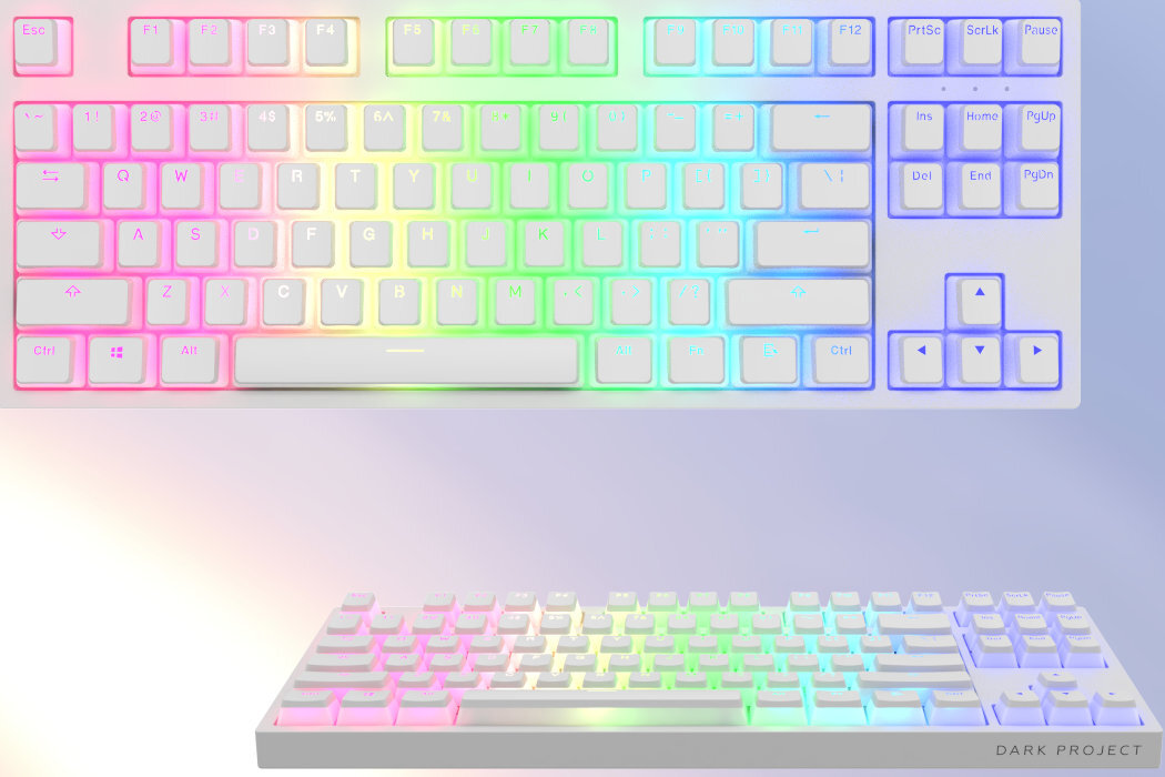 Klawiatura DARK PROJECT KD87A gaming rozgrywka rozrywka klawisze wyposażenie mechaniczna unikalna