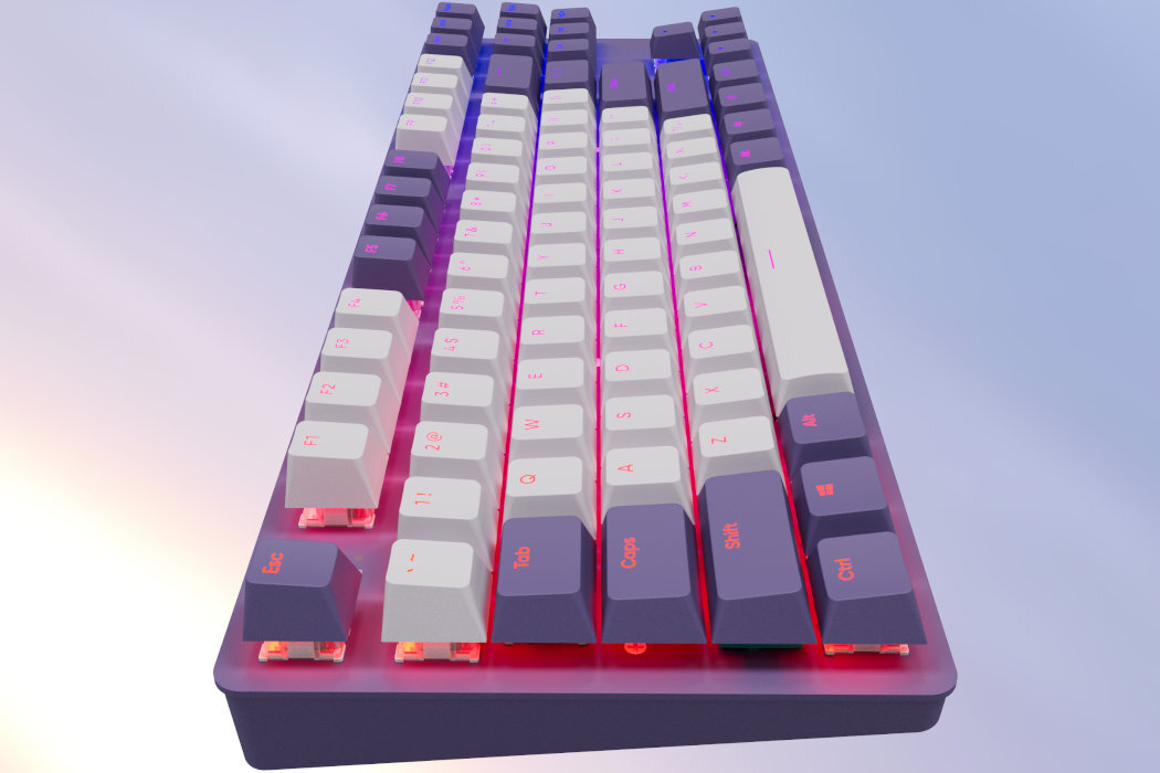 Klawiatura DARK PROJECT KD87A gaming rozgrywka rozrywka klawisze wyposażenie mechaniczna unikalna