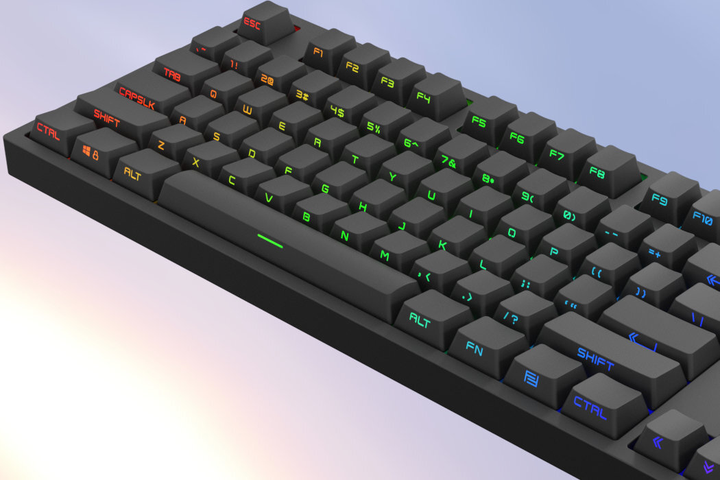Klawiatura DARK PROJECT Pro KD104A gaming rozgrywka rozrywka klawisze wyposażenie mechaniczna unikalna