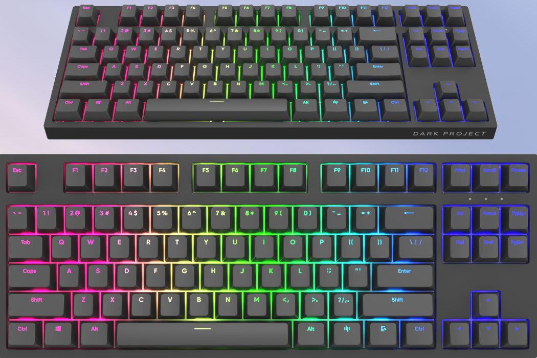 Klawiatura DARK PROJECT KD87A gaming rozgrywka rozrywka klawisze wyposażenie mechaniczna unikalna