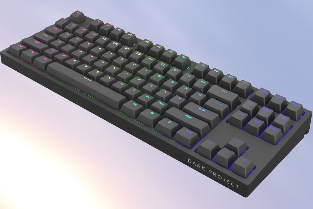 Klawiatura DARK PROJECT KD87A gaming rozgrywka rozrywka klawisze wyposażenie mechaniczna unikalna