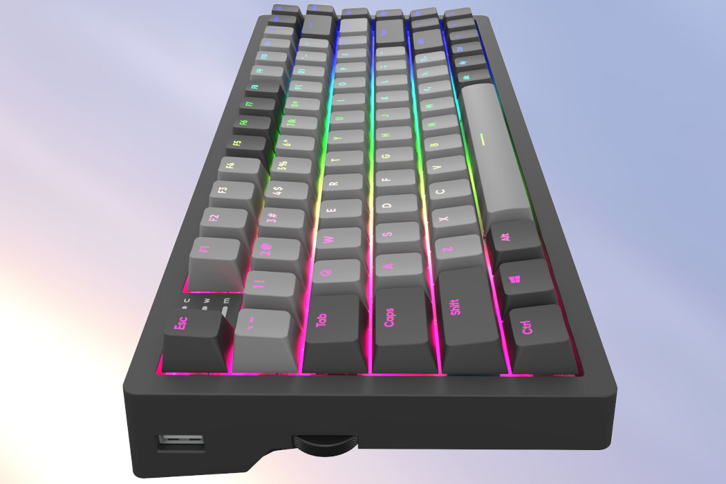 Klawiatura DARK PROJECT KD83A gaming rozgrywka rozrywka klawisze wyposażenie mechaniczna unikalna