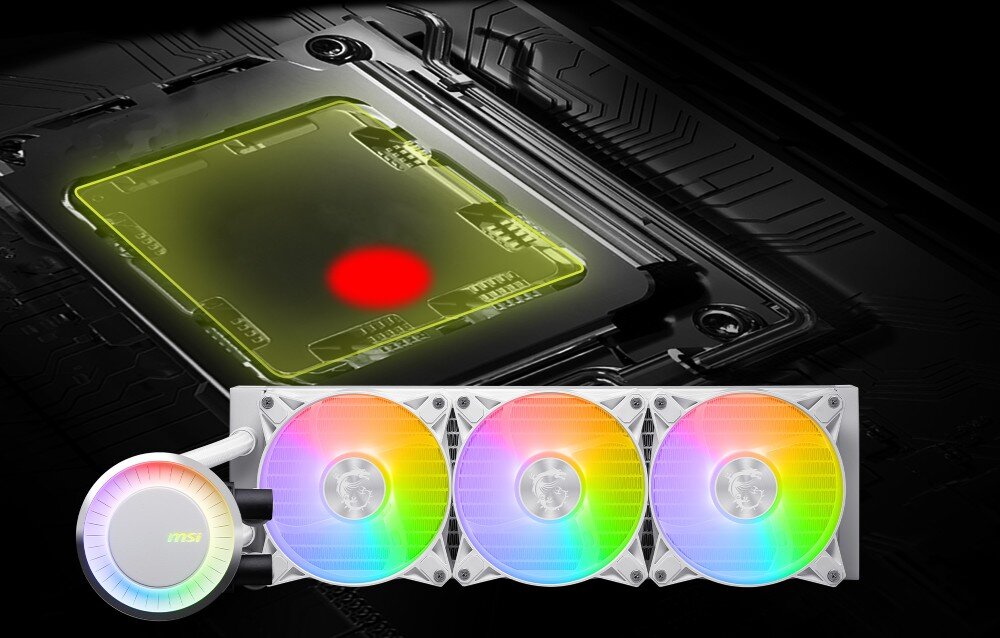 Chłodzenie wodne MSI MAG CoreLiquid E360 procesory TDP przeznaczenie kompatybilność