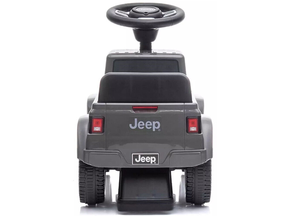 Jeździk MILLY MALLY Jeep Rubicon Gladiator Szary do zabawy wewatrz pomieszczen na zewnatrz dla dzieci w wieku od 18 do 36 miesiecy waga do 25 kg
