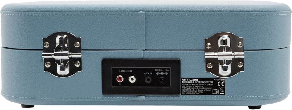 Gramofon MUSE MT-201  - łączność