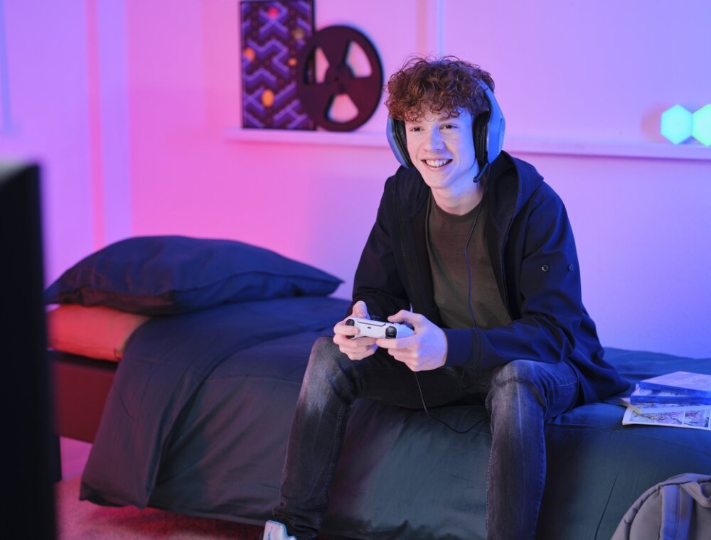 Słuchawki TRUST GXT415 Zirox lekkość użytkowanie multiplatformowość zwycięstwo głośniki przetworniki kolor jakość dźwięk doznania 