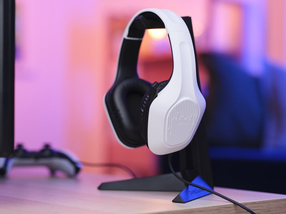 Słuchawki TRUST GXT415 Zirox lekkość użytkowanie playstation zwycięstwo głośniki przetworniki kolor jakość dźwięk doznania