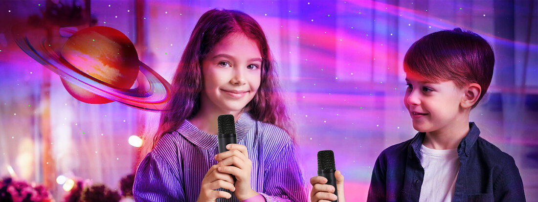 Projektor MUSICMATE Sky Galaxy - Pełna kontrola, tryb auto