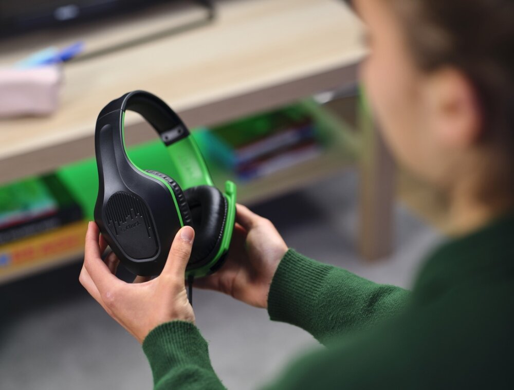 Słuchawki TRUST GXT415 Zirox lekkość użytkowanie xbox zwycięstwo głośniki przetworniki kolor jakość dźwięk doznania