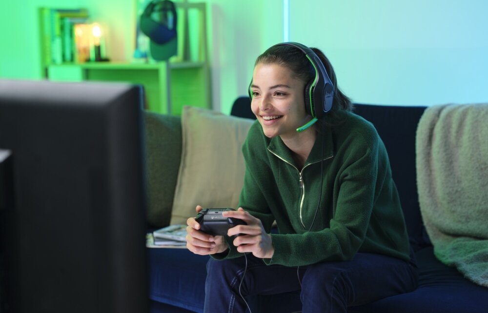 Słuchawki TRUST GXT415 Zirox lekkość użytkowanie xbox zwycięstwo głośniki przetworniki kolor jakość dźwięk doznania