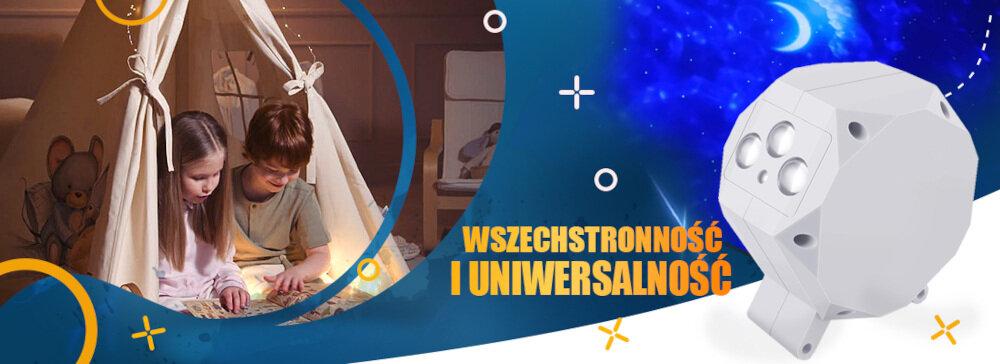 Projektor MUSICMATE Aurora Light - zastosowanie