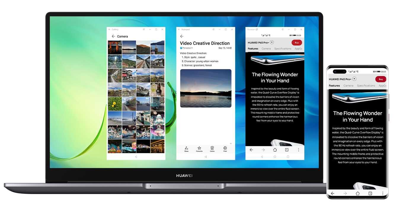 Laptop HUAWEI MateBook D15 - HUAWEI Share 