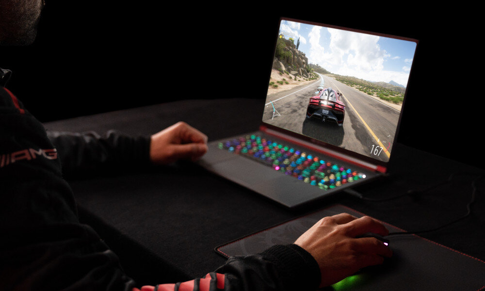 Laptop MSI Stealth Mercedes-AMG Motorsport A13VG cechy obudowa wygląd zalety opis