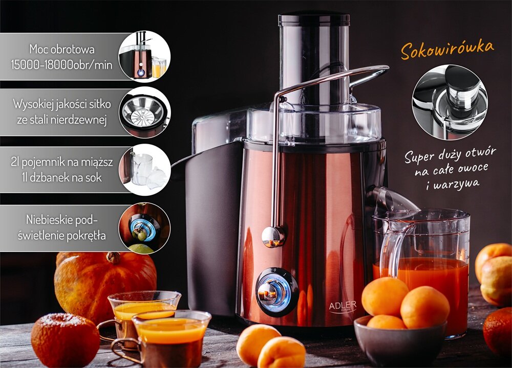 Sokowirówka ADLER AD 4129 kv początek opisu