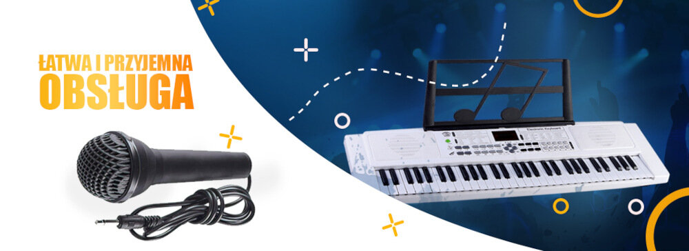 Keyboard MUSICMATE MM-01 - obsługa