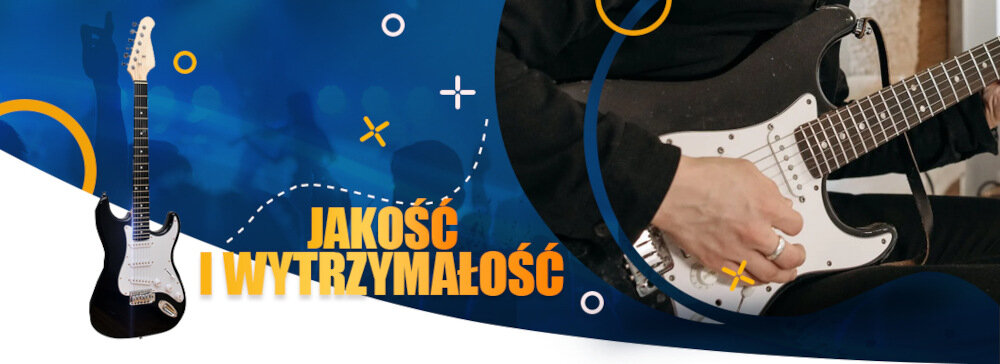 Gitara elektryczna MUSICMATE ME-01 - wytrzymałość