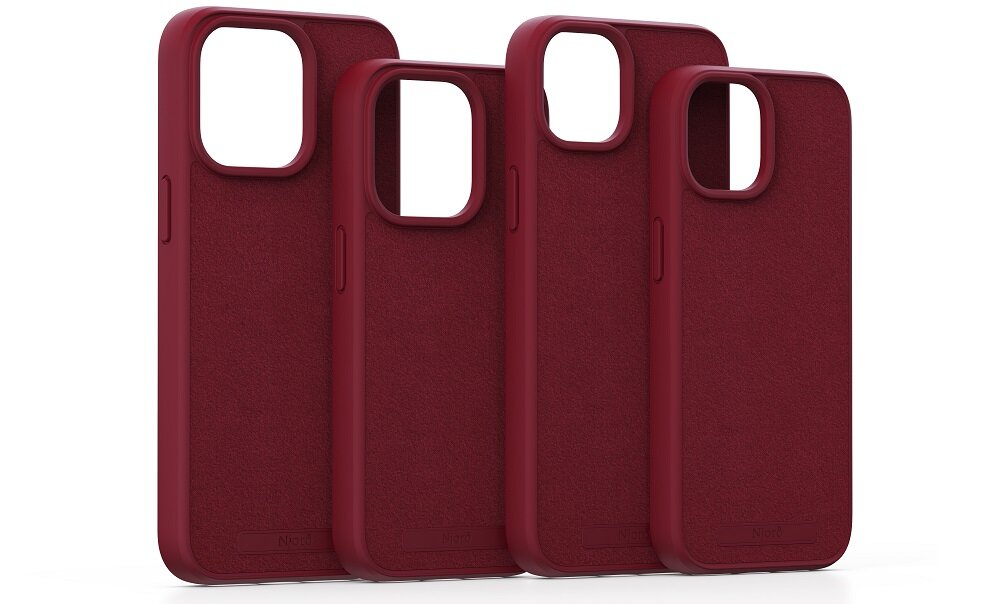 Etui NJORD BY ELEMENTS Salmon Suede Comfort+ MagSafe do Apple iPhone 15 elaganckie ochrona smartfona Wyjątkowy wygląd Najwyższej jakości materiały MagSafe Ochrona aparatu Precyzyjne