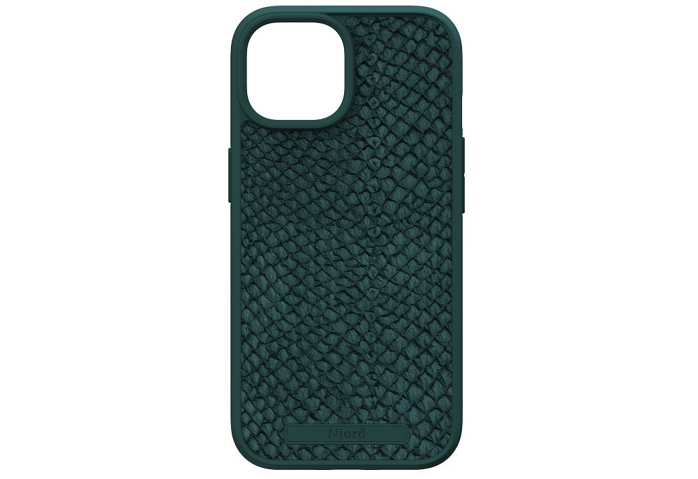 Etui NJORD BY ELEMENTS Salmon Leather MagSafe do Apple iPhone 15 elaganckie ochrona smartfona Wyjątkowy wygląd Najwyższej jakości materiały MagSafe Ochrona aparatu Precyzyjne
