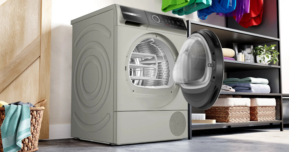 Suszarka BOSCH WQB246AXPL system antywibracyjny budowa konstrukcja