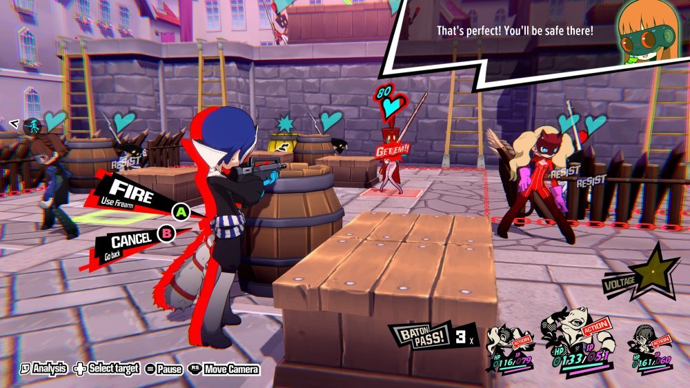 Persona 5 Tactica Gra tyrania losy niebezpieczeństwo rewolucja drużyna marzeń dynamiczna walka