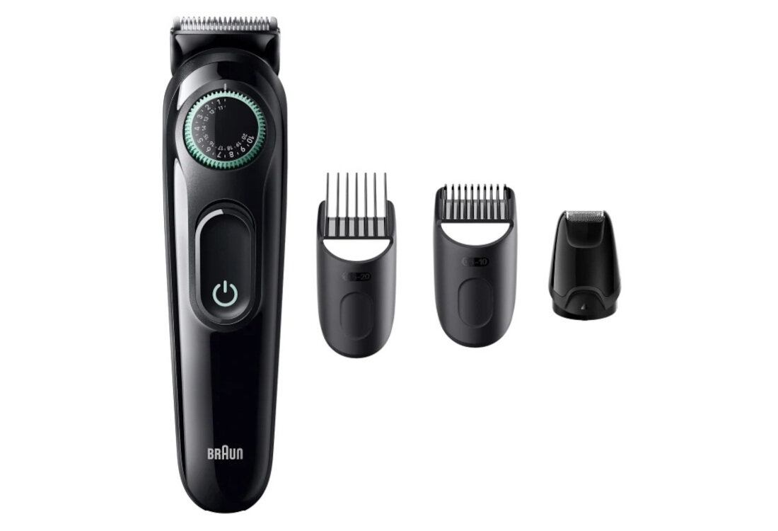 Trymer BRAUN Seria 3 BT3421 Gładkie Wykończenie folia stylizacje