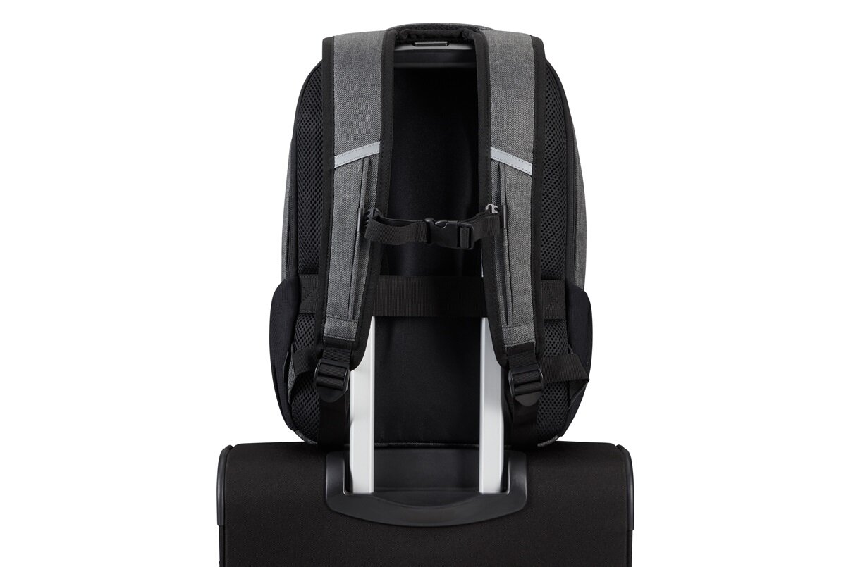 zdjęcie plecaka do laptopa American Tourister 15,6 streethero grey melange