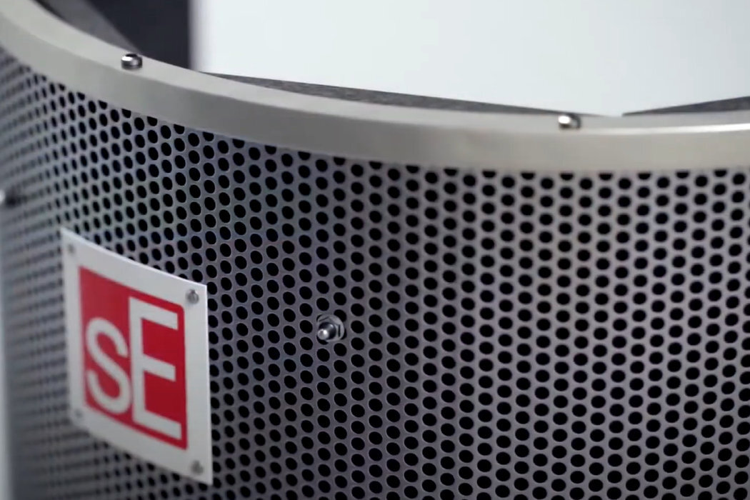 Kabina akustyczna SE ELECTRONICS Reflexion Filter Pro dźwięk patent równowaga cisza technologie warstwy wyposażenie