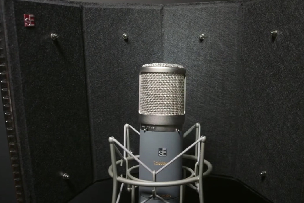 Kabina akustyczna SE ELECTRONICS Reflexion Filter Pro dźwięk patent równowaga cisza technologie warstwy wyposażenie