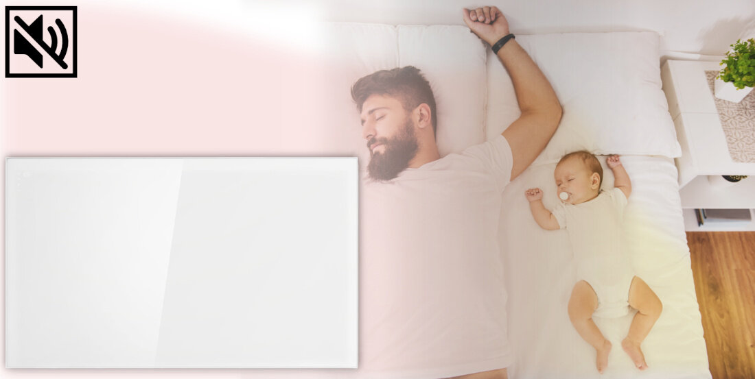 Grzejnik na podczerwień THUNDER Comfort-960W Cicha praca komfort wygoda powierzchnia 