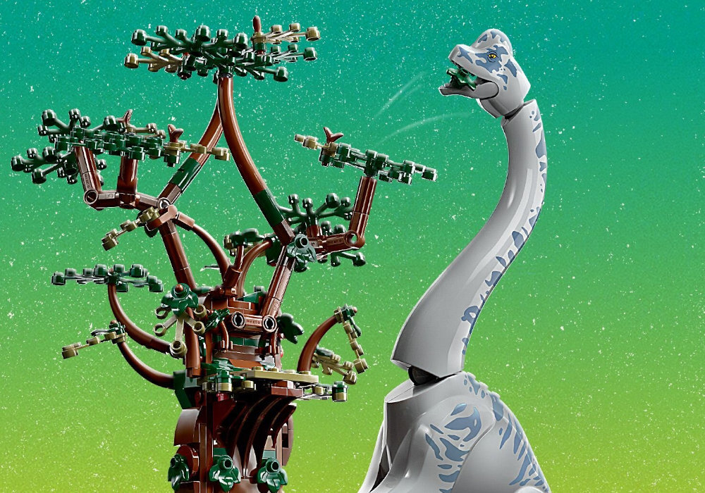 LEGO 76960 Jurassic World Odkrycie brachiozaura zabawa edukacja rozwój wyposażenie kreatywność