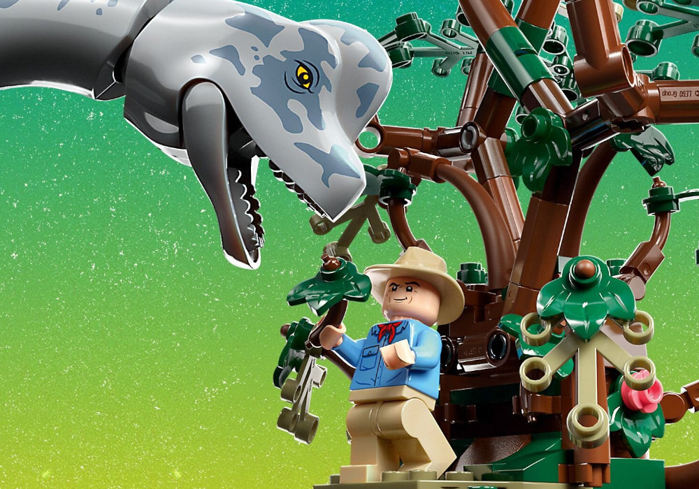 LEGO 76960 Jurassic World Odkrycie brachiozaura zabawa edukacja rozwój wyposażenie kreatywność