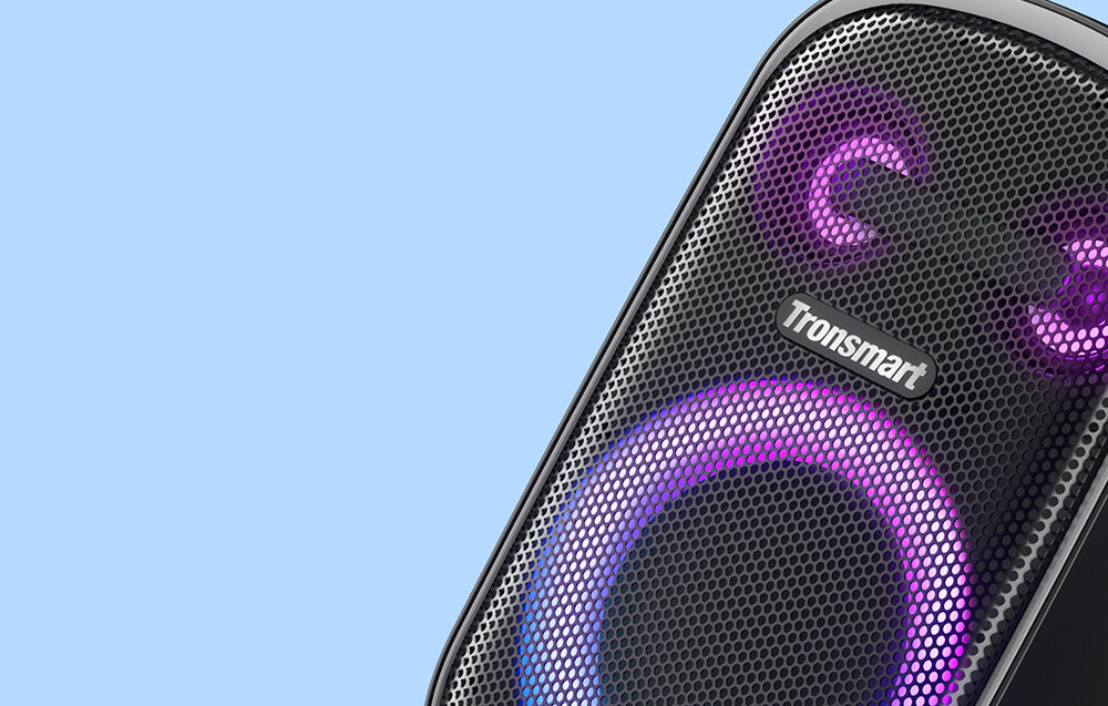 Głośnik mobilny TRONSMART Halo 110 Czarny dostosowany odporność woda sterowanie panel