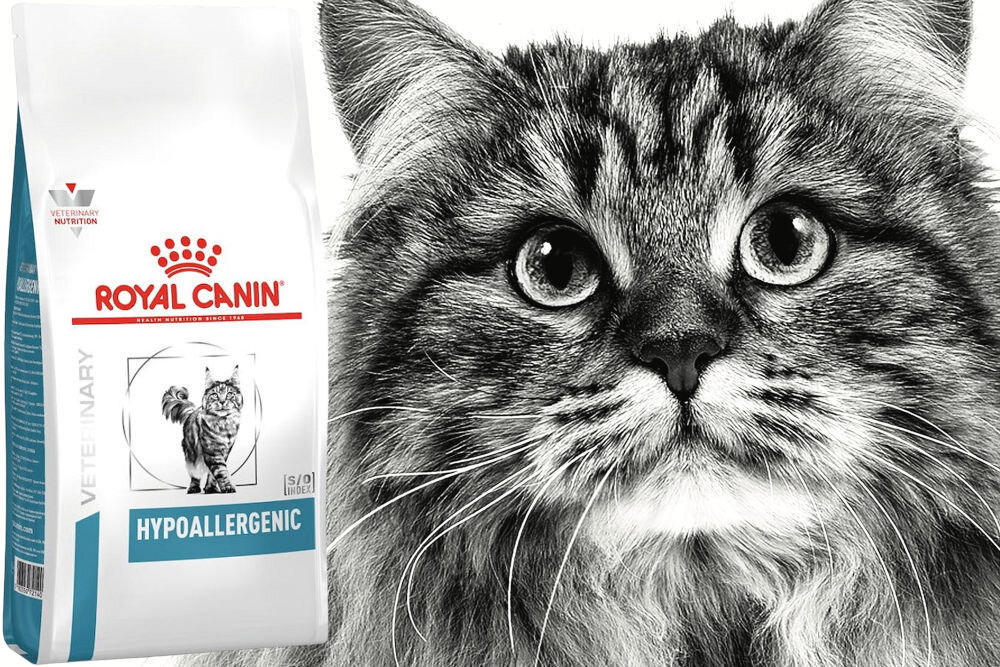 Karma dla kota ROYAL CANIN VD Cat Hypoallergenic 4,5 kg naturalne składniki