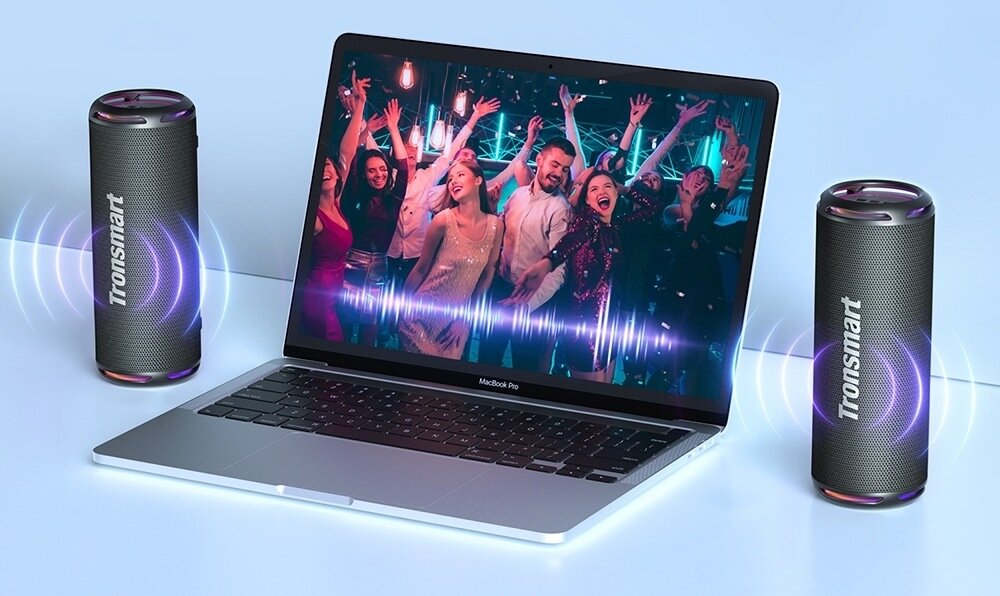 Głośnik mobilny TRONSMART T7 Lite przyjemność dwa urządzenia dźwięk parowanie stereo