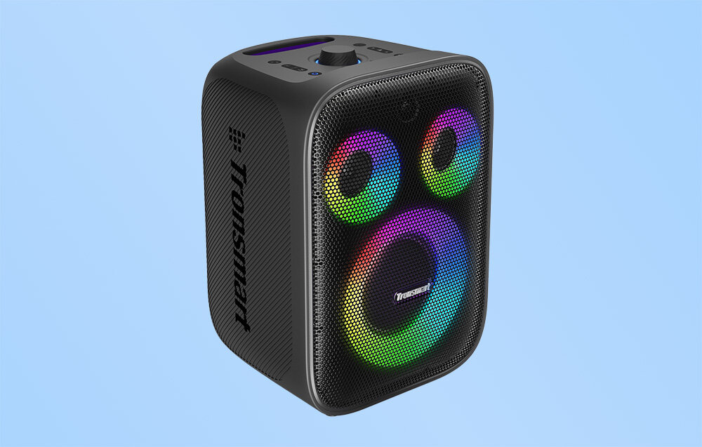 Głośnik mobilny TRONSMART Halo 200 Czarny powebank funkcje możliwości dźwięk