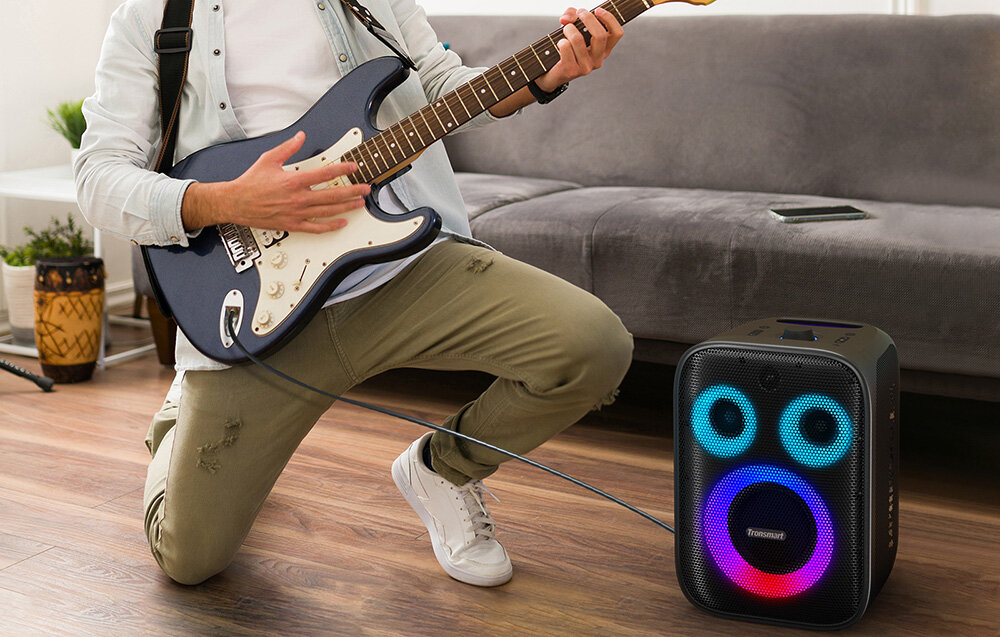Głośnik mobilny TRONSMART Halo 200 Czarny bluetooth odporność woda zachlapanie zasięg