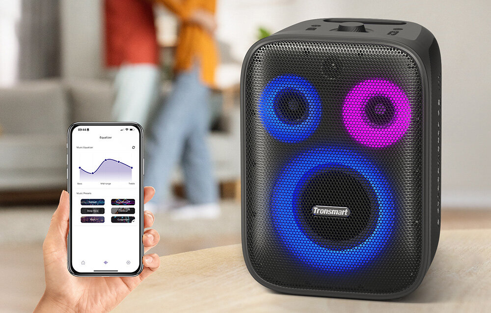 Głośnik mobilny TRONSMART Halo 200 Czarny dźwięk brzmienie moc